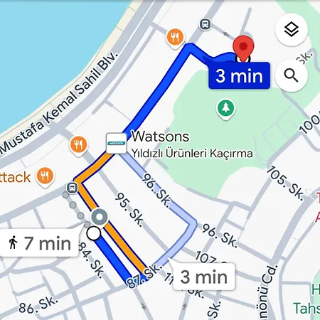 Private 2br/2ba House W Patio&terrace イズミル